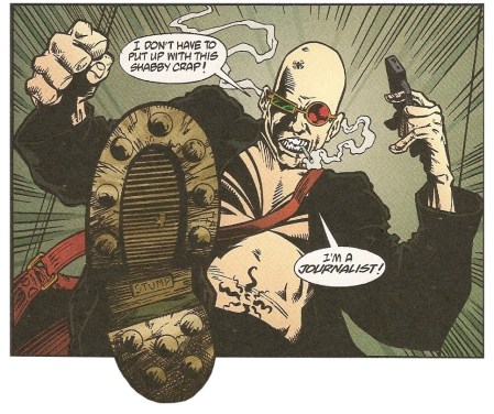 Spider's journalist instincts kick in